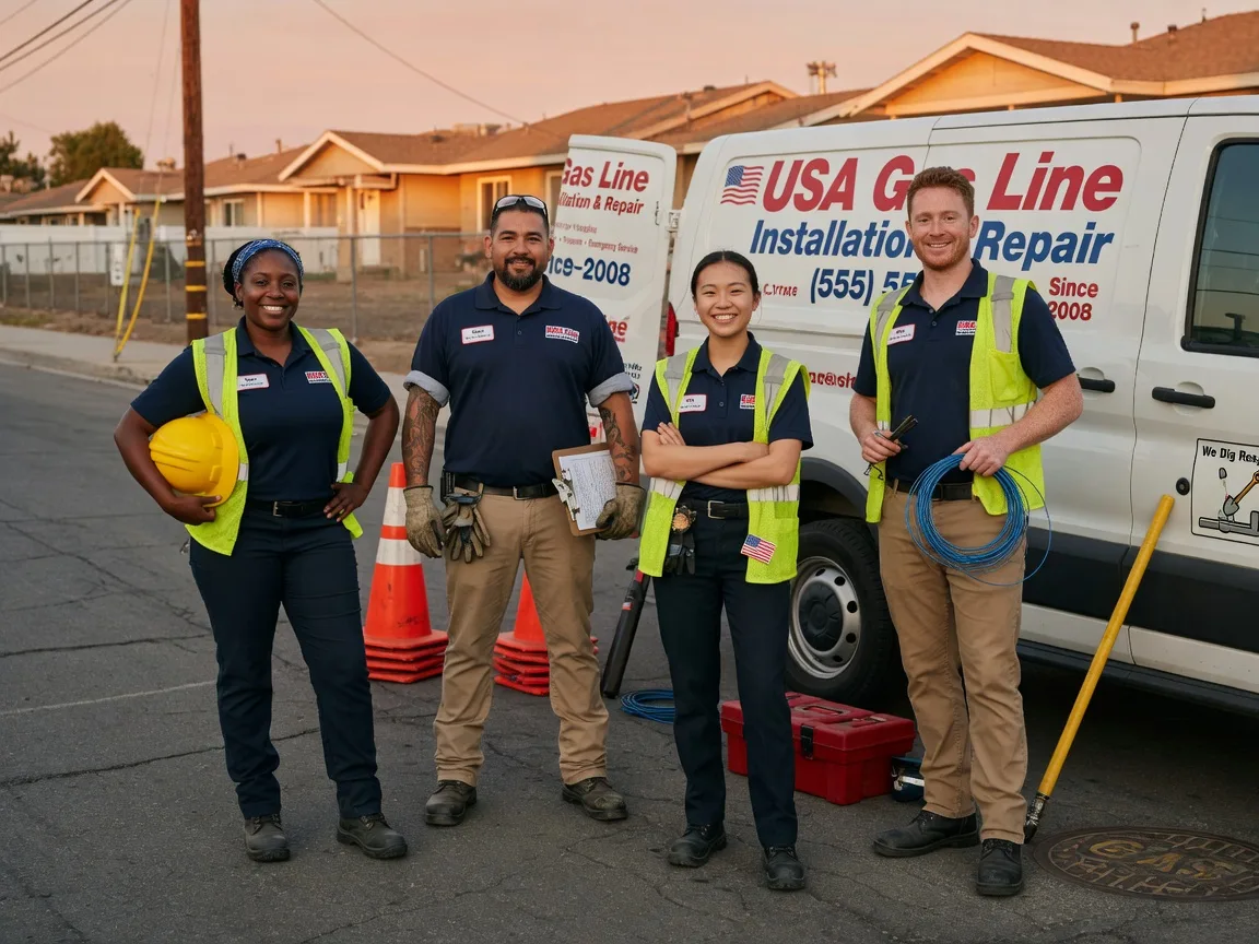 Gas Line Installation company in Tyrone, NM